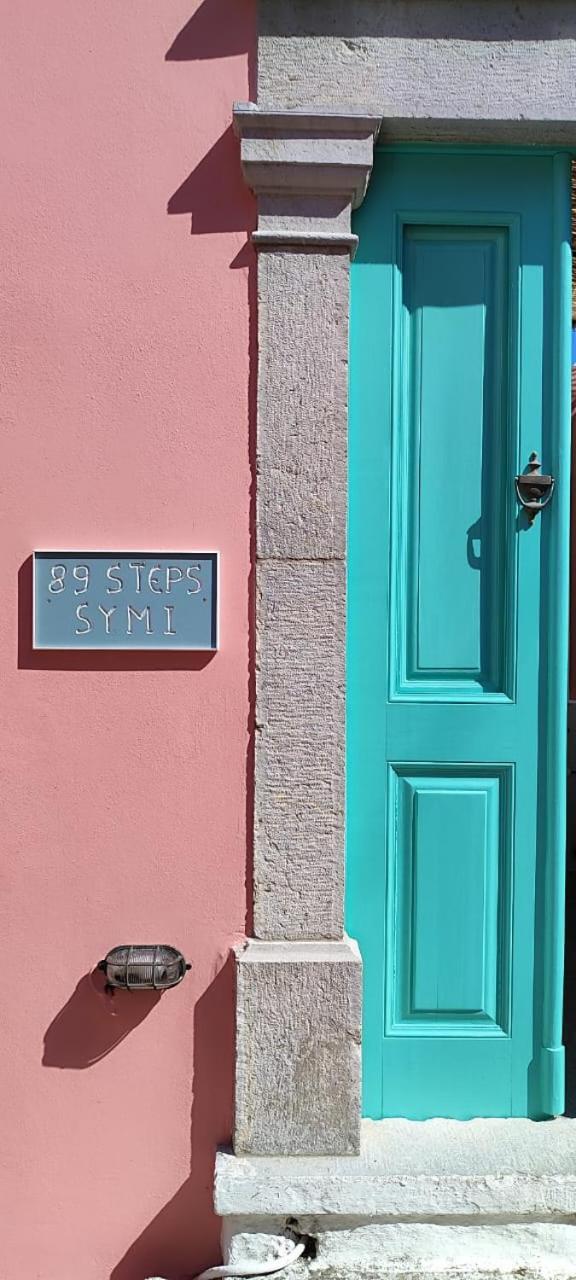 89 Steps Symi Apartment Exterior foto